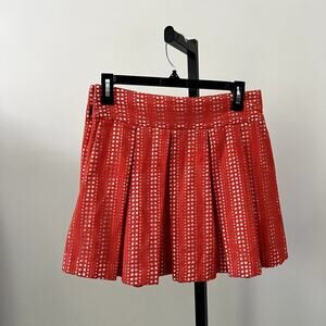 Parker Crochet Orange Mini‎ Skirt